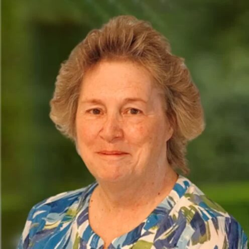 Laurie Brown, Usher Coordinator. 